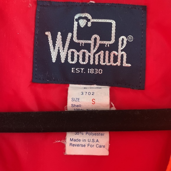 Woolrich orange jacket - Picture 2 of 7
